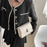 Small PU Leather Flap Shoulder Bags Chain Crossbody Hit Female Purses Handbags
