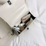 Small PU Leather Flap Shoulder Bags Chain Crossbody Hit Female Purses Handbags