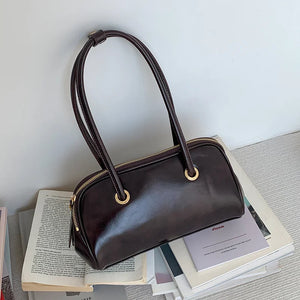 Women's PU Leather Shoulder Bag Handbag Winter