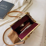 Small Shoulder Bag Thick Chain Handbag And Purse High Leather Women Tote Bags