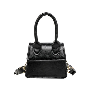 Small Square Bag Mini Shoulder Bag Leather Wallet Crossbody Female Handbag