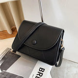 Square Handbags High Pu Leather Women Shoulder Bag Spring Lady Crossbody