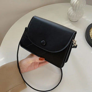 Square Handbags High Pu Leather Women Shoulder Bag Spring Lady Crossbody