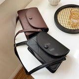 Square Handbags High Pu Leather Women Shoulder Bag Spring Lady Crossbody