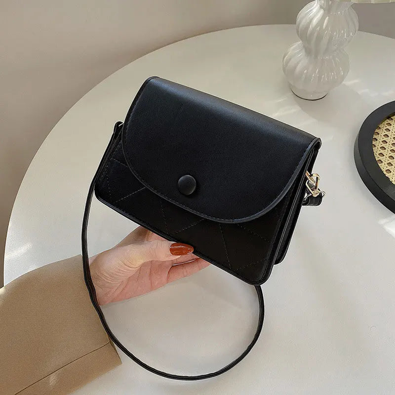 Square Handbags High Pu Leather Women Shoulder Bag Spring Lady Crossbody