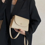 Square Handbags High Pu Leather Women Shoulder Bag Spring Lady Crossbody