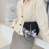Small Square Leather Shoulder Bag Chain Strap Crossbody Phone Purse