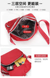 Small Square Nylon Mommy's Crossbody Shoulder Bag for Phone Keys