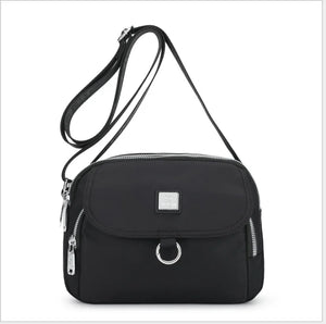 Small Square Nylon Mommy's Crossbody Shoulder Bag for Phone Keys