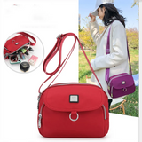 Small Square Nylon Mommy's Crossbody Shoulder Bag for Phone Keys