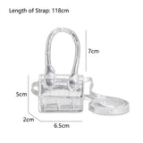 Small Square Shoulder Bag Retro Mini Handbag Female Messenger Cross Body Bag