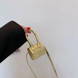 Small Square Shoulder Bag Retro Mini Handbag Female Messenger Cross Body Bag