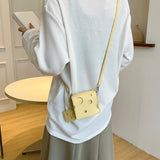 Small Square Shoulder Bags for Women Retro Mini Handbags Purse Female Messenger