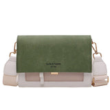 Small Suede Leather Crossbody Bag Women Handbags Ladies Shoulder Messenger