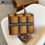 Small Tote Bag Women Letters Handbags Matte Pu Leather Shoulder Crossbody Bags