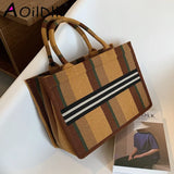 Small Tote Bag Women Letters Handbags Matte Pu Leather Shoulder Crossbody Bags