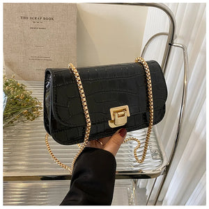 Small Underarm Shoulder Bags for Women Flap PU Leather Crossbody Handbag