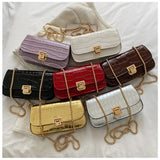 Small Underarm Shoulder Bags for Women Flap PU Leather Crossbody Handbag