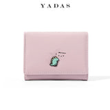 Small Women Wallet Trifold Thin Purses Ladies Money Bag Holographic Slim