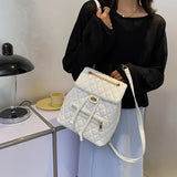 Youth Leather Backpack for Teenage Girls