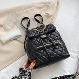 Youth Leather Backpack for Teenage Girls