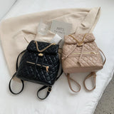Youth Leather Backpack for Teenage Girls