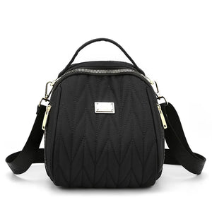 Small Women Shoulder Bag Purse Female Messenger Bag Multifunction Ladies Nylon