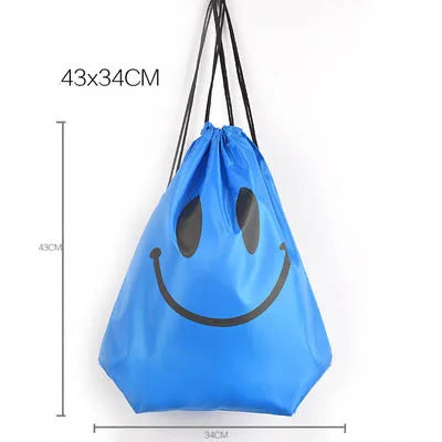 Cartoon Kids Backpack Waterproof Drawstring Bag Mochila Bags For Girls And Boys