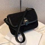 Corduroy Messenger Bag Women Shoulder Retro Handbag Lady