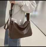 Soft Face Messenger Bag Men's and Women's Shoulder Bags Large Capacity Tote