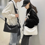 Soft Face Messenger Bag Men's and Women's Shoulder Bags Large Capacity Tote