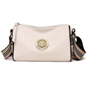 Soft Leather Shoulder Crossbody Bag Retro Messenger Pack Handbags