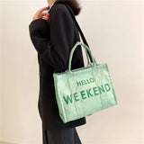 Canvas Women's Shoulder Bag Crossbody Handbag Casual Tote