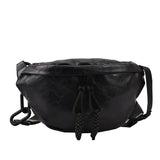 Soft Leather Waist Bag Ladies Fanny Pack High Shoulder Belt Purse