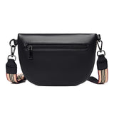 Soft Leather Women Shoulder Bag Pretty Style Girls Chest Bag Women Handbag