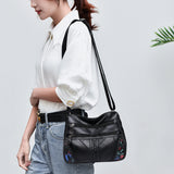 Flower Printed Crossbody Bag for Women