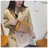 Chic PU Leather Shoulder Bag for Women