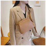 Chic PU Leather Shoulder Bag for Women