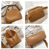 Chic PU Leather Shoulder Bag for Women
