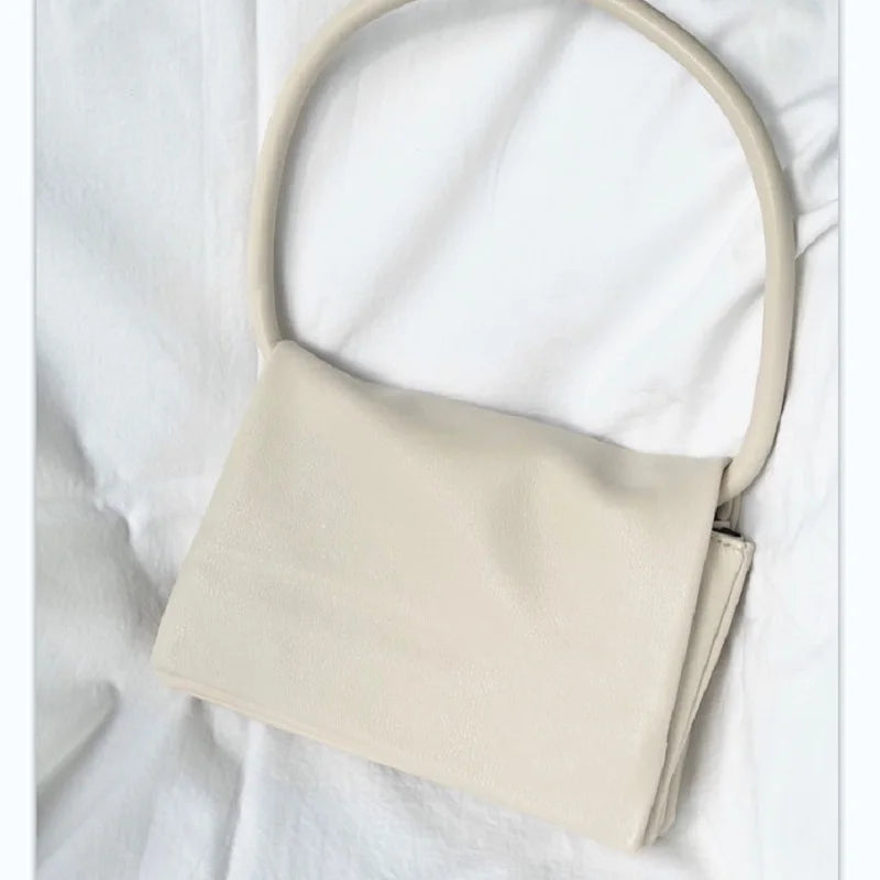 Soft Pu Leather Ladies Tote Purse Handbags Candy Women Small Shoulder Bags