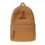 Canvas College Student Schoolbag for Teen Girls Boys Bookbag Unisex Travel Bag B