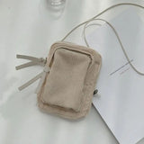Corduroy Women's Shoulder Bags Handbag Casual Totes