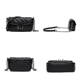 Genuine Leather Women Shoulder Bag Lady Chain Small Messenger Bag