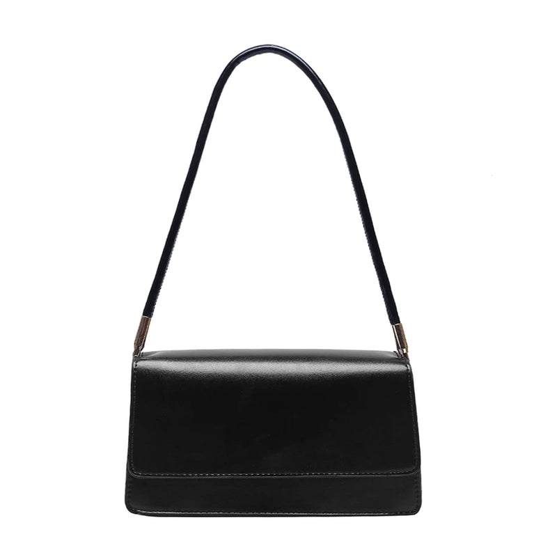 Solid Handbag Women Portable TOTES PU Leather Phone Bags