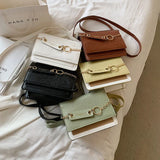 Cute Cartoon Print Small Square Bag for Women