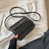 Cute Cartoon Print Small Square Bag for Women