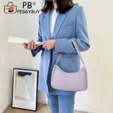 Vintage Nylon Hobos Bags for Women, Zipper Shoulder Handbags