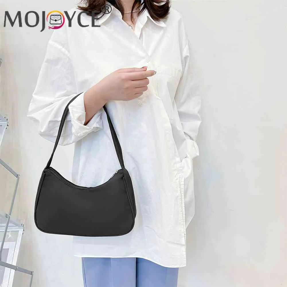 Retro Nylon Women Hobos Shoulder Bag Vintage Handbag