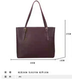 Retro Square Handbag for Women, Solid PU Zipper Bag