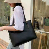 Retro Square Handbag for Women, Solid PU Zipper Bag